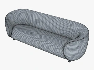 オヴァリオソファ 3Dモデル