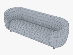 ovalio sofa 3D 模型