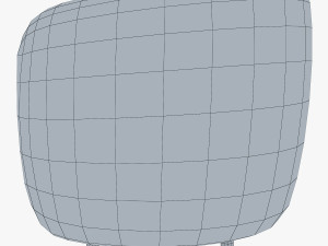 ovalio sofa 3D 模型