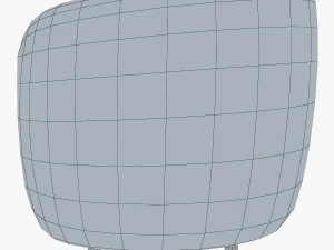 オヴァリオソファ 3Dモデル