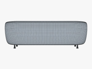 ovalio sofa 3D 模型