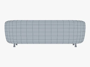 オヴァリオソファ 3Dモデル