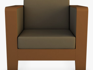 qo2 chair by erik jorgensen armchair 3D Model