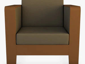 Qo2チェア by エリック・ジョーゲンセン アームチェア 3Dモデル