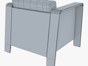 qo2 chair by erik jorgensen armchair 3D Model
