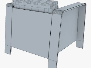 Qo2チェア by エリック・ジョーゲンセン アームチェア 3Dモデル