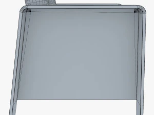 Qo2チェア by エリック・ジョーゲンセン アームチェア 3Dモデル