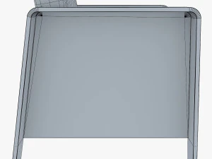 Qo2チェア by エリック・ジョーゲンセン アームチェア 3Dモデル