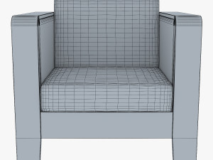 qo2 chair by erik jorgensen armchair 3D Model