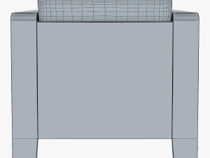 Qo2チェア by エリック・ジョーゲンセン アームチェア 3Dモデル