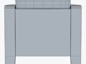 Qo2チェア by エリック・ジョーゲンセン アームチェア 3Dモデル