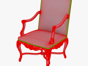 provasi milano 2006 pr0611-259 armchair 3D Модель