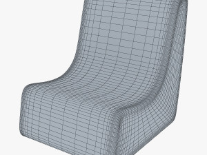 serenity chair Modello 3D