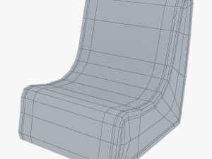 serenity chair Modello 3D