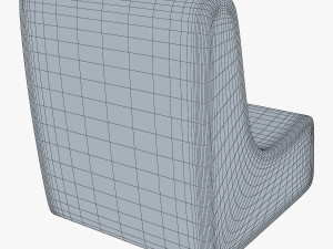 serenity chair Modello 3D
