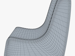 serenity chair Modello 3D