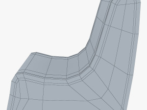 serenity chair Modello 3D