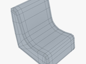 serenity chair Modello 3D
