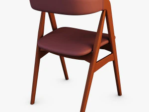danish teak classics chair 3D Model