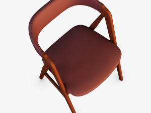danish teak classics chair Model 3D