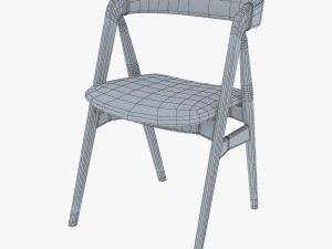 danish teak classics chair Model 3D