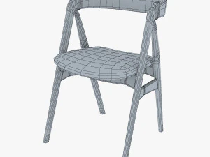danish teak classics chair 3D Model