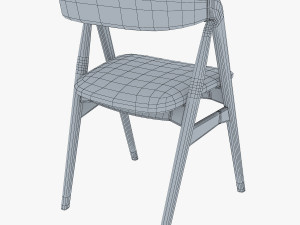 danish teak classics chair Model 3D