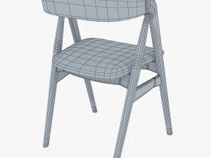 danish teak classics chair 3D Model
