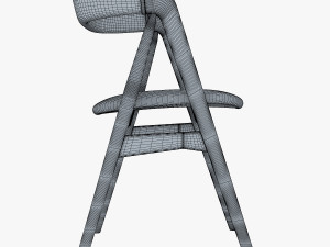 danish teak classics chair Model 3D