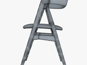 danish teak classics chair 3D Model