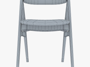 danish teak classics chair Model 3D