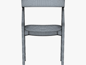 danish teak classics chair Model 3D