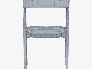 danish teak classics chair Model 3D