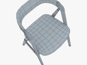 danish teak classics chair 3D Model