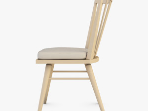 midcentury modern chair ensemble Model 3D