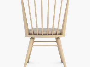 midcentury modern chair ensemble Model 3D