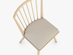 midcentury modern chair ensemble Model 3D