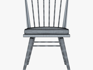 midcentury modern chair ensemble Model 3D