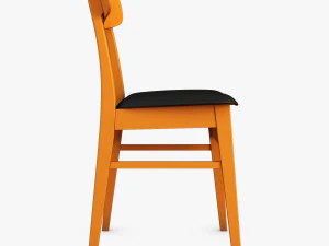 danish modern dining chairs 3D Model