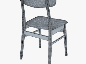 danish modern dining chairs Modelo 3D