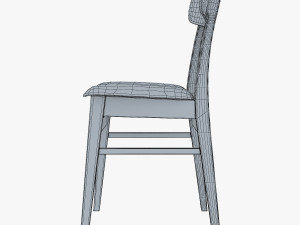 danish modern dining chairs Modelo 3D