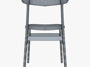 danish modern dining chairs Modelo 3D