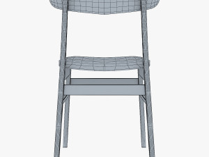 danish modern dining chairs Modelo 3D