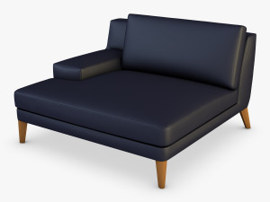 roche bobois playlist large 3 seat chaise 3D Model