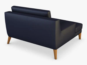 roche bobois playlist large 3 seat chaise 3D Model