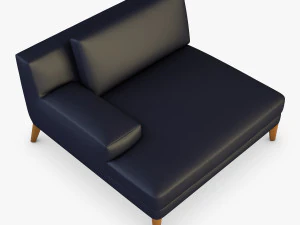 roche bobois playlist large 3 seat chaise 3D Model