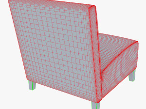 cu5376 chair 3D 모델