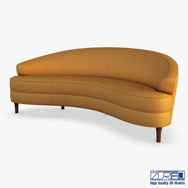 barrymore jacqui sofa 3D Model .c4d .max .obj .3ds .fbx .stl .blend 