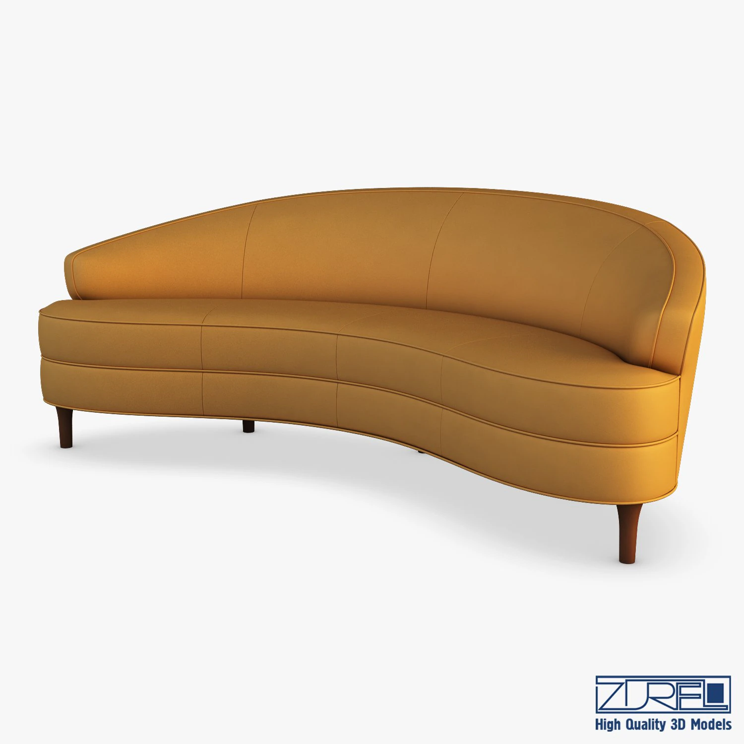 barrymore jacqui sofa 3D Model .c4d .max .obj .3ds .fbx .stl .blend 
