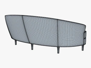 barrymore jacqui sofa 3D Model